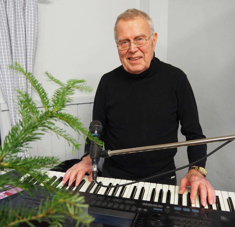 Haral Löb hielt die schönsten Weihnachtslieder parat